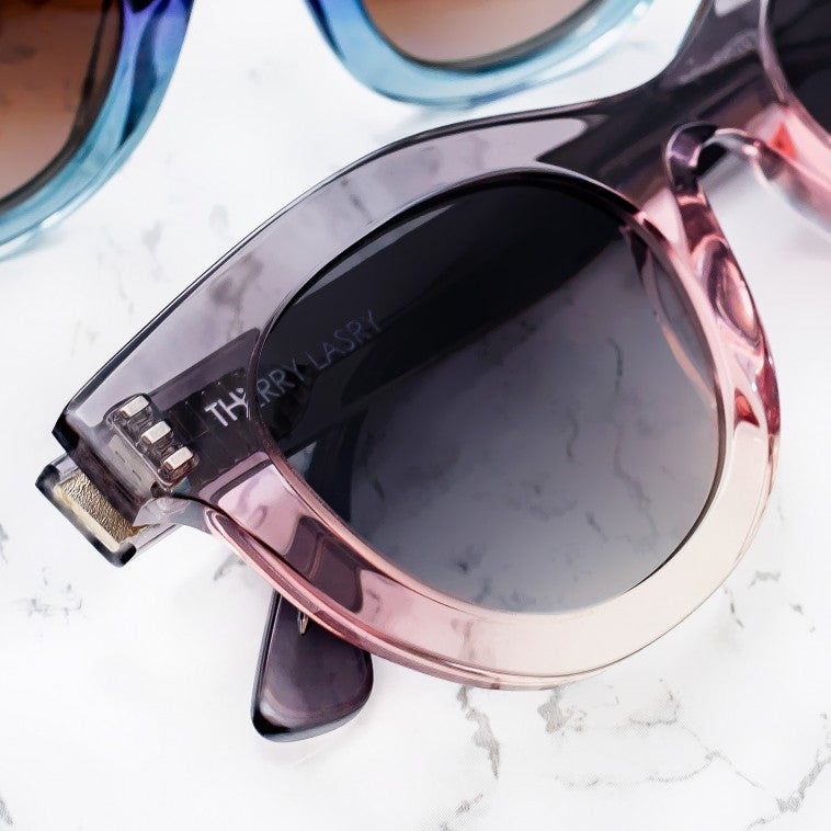 Thierry Lasry - Consistency (Translucent Grey & Pink Gradient)